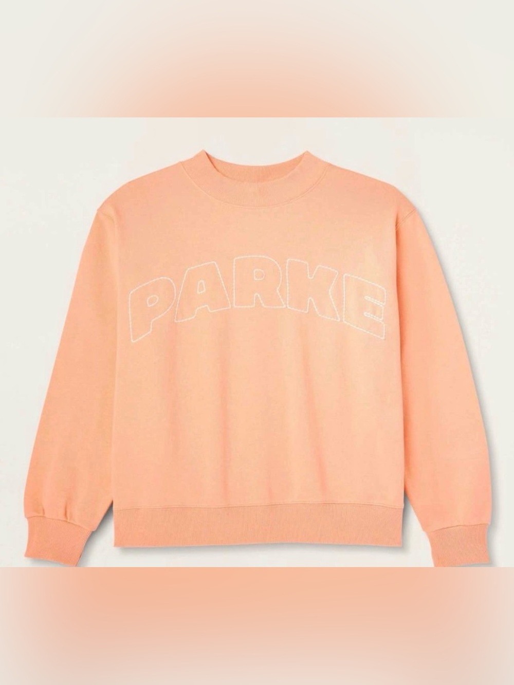 Parke Peach Crewneck Sweatshirt - Women